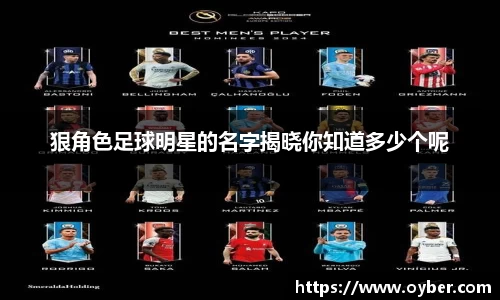 狠角色足球明星的名字揭晓你知道多少个呢
