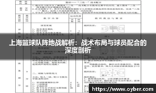 上海篮球队阵地战解析：战术布局与球员配合的深度剖析